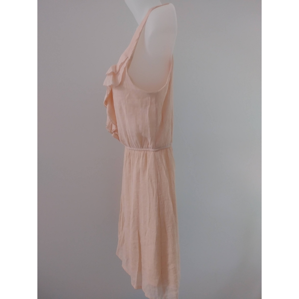 💲As U Wish ruffle elastic waist key hole dress xs - Picture 4 of 12